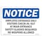 Signmission OSHA Sign, 12" H, 18" W, Aluminum, Employee Entrance Only Visitors Check-In Out Sign, Landscape OS-NS-A-1218-L-11949 - alternate 1